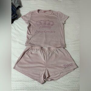 Juicy Couture Blush Pink Pajama Set